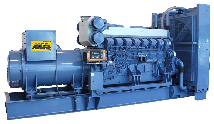 Máy phát điện 500 kva thương hiệu Mitsubishi