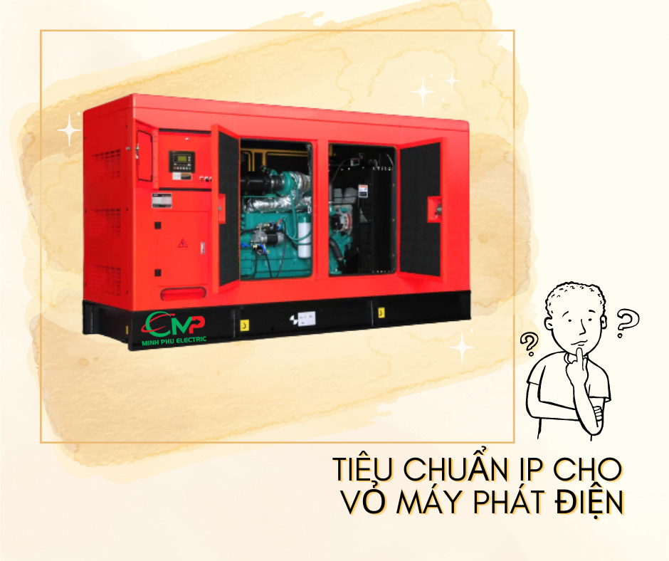 Hình tiêu chuẩn cách âm IP cho vỏ máy phát điện