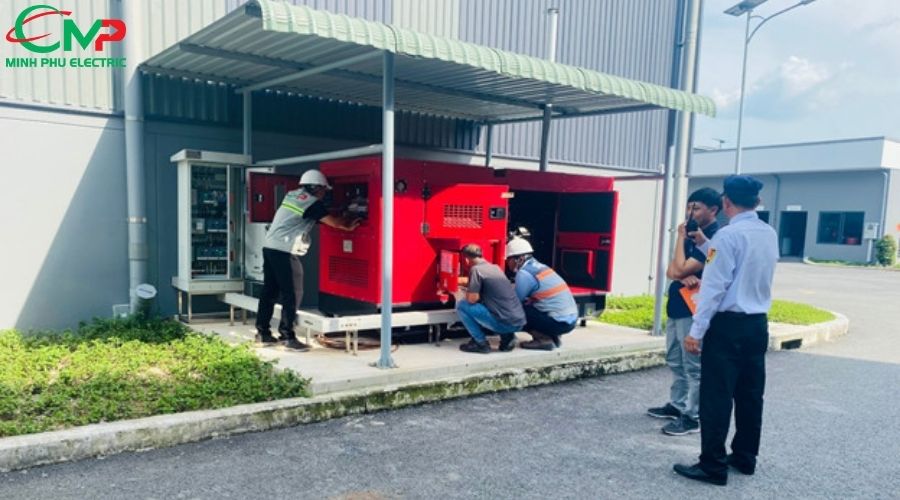 Các bước trong quy trình bảo trì bảo dưỡng máy phát điện tại Minh Phú Electric
