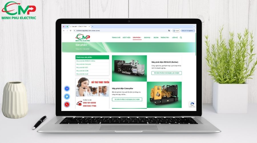 Hướng dẫn liên hệ tư vấn và báo giá máy phát điện Aosif tại Minh Phú Electric