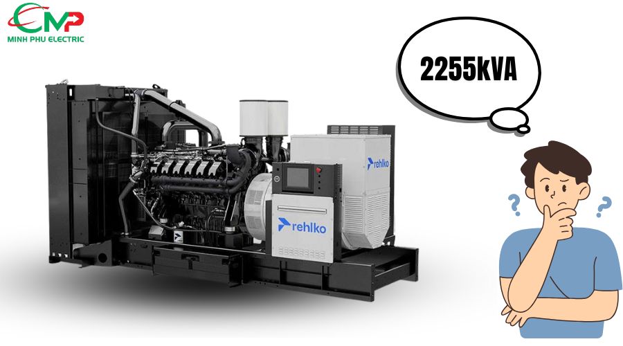 Giới thiệu về máy phát điện Rehlko 2255kVA