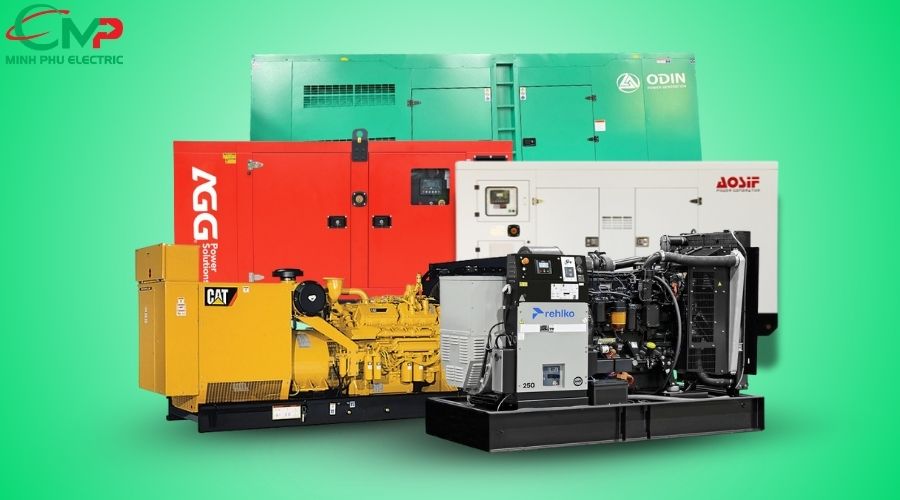 Những thương hiệu máy phát điện phù hợp cho công trình lớn