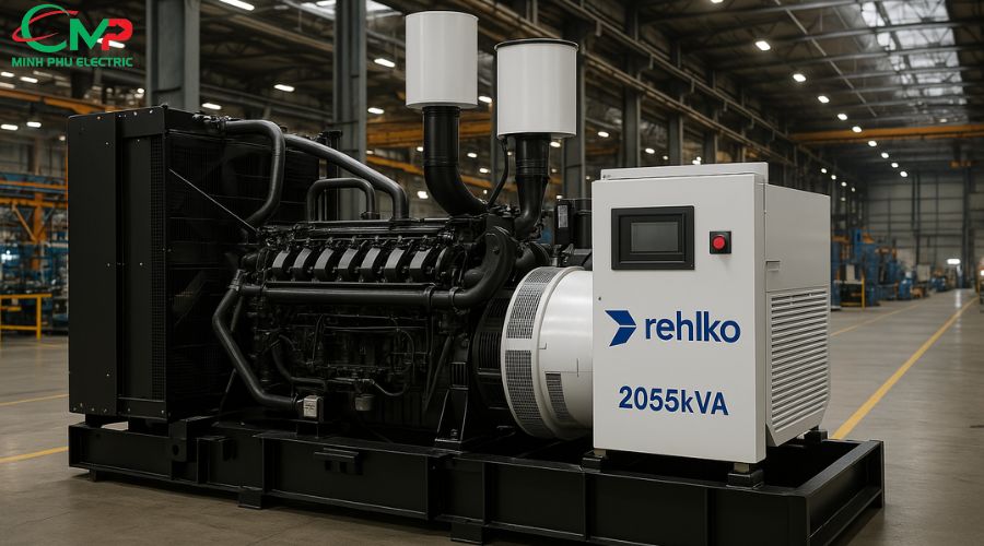 Ứng dụng của máy phát điện Rehlko 2055kVA trong thực tế