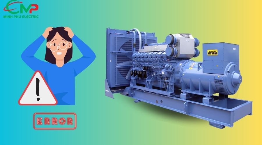 Các lỗi thường gặp ở máy phát điện Mitsubishi 1500kVA