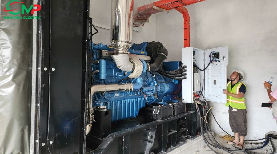 Dịch vụ bảo trì máy phát điện công nghiệp tại Minh Phú Electric