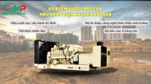 Máy phát điện Kohler 400kva có gì khác biệt
