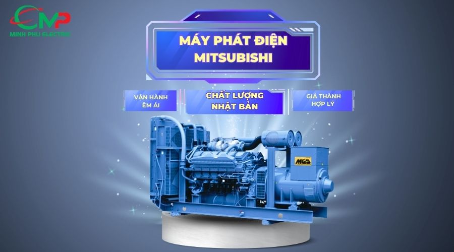 Top 03 ưu điểm nổi bật của máy phát điện Mitsubishi