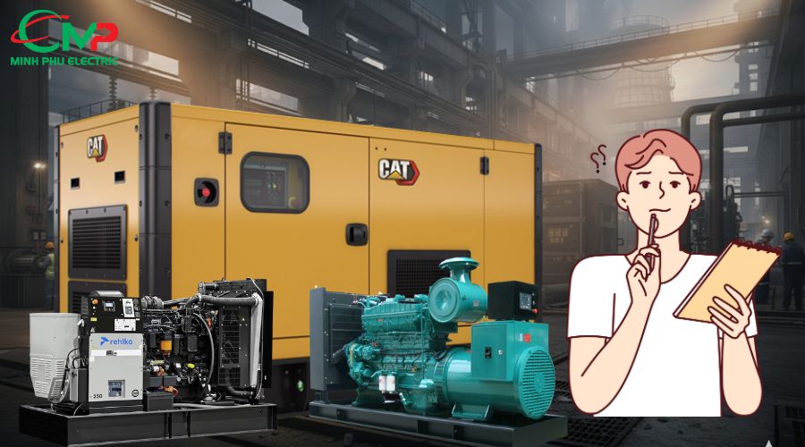 Cách mua máy phát điện công nghiệp chính hãng hiệu quả