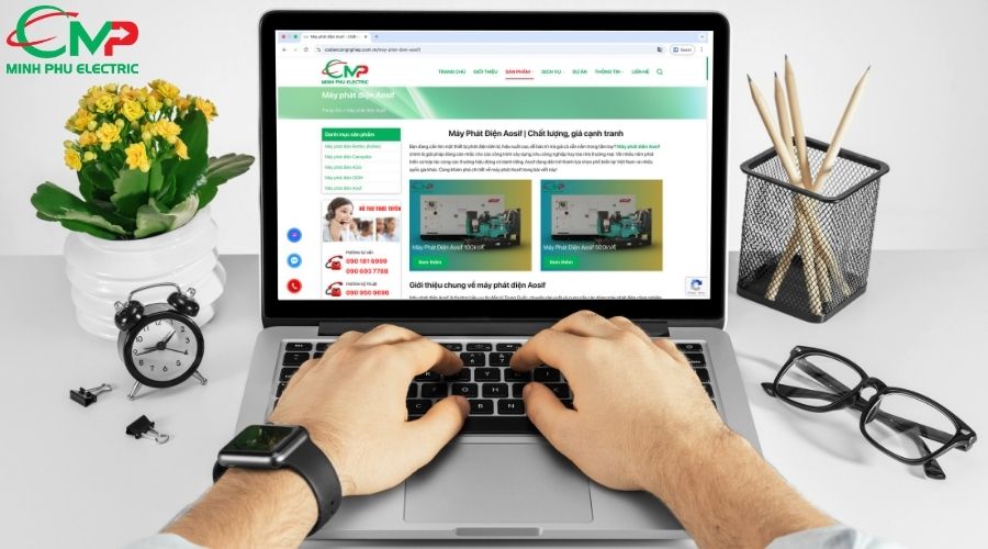 Đơn vị phân phối máy phát điện Aosif uy tín tại Việt Nam