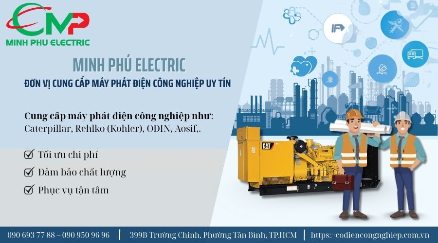 MÁY PHÁT ĐIỆN CÔNG NGHIỆP CHO BỆNH VIỆN CẦN CÓ GÌ? 3 Minh Phú Electric – Giải pháp máy phát điện công nghiệp cho bệnh viện