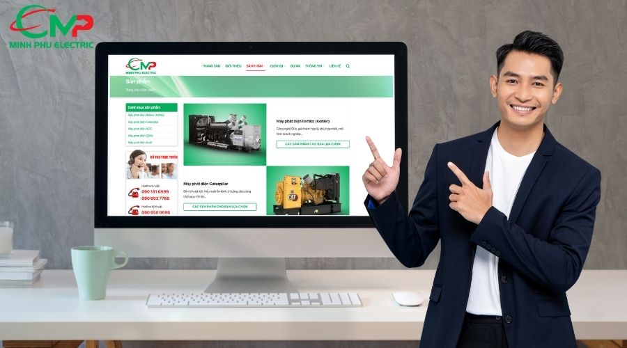 Bảng giá máy phát điện tham khảo tại Minh Phú Electric