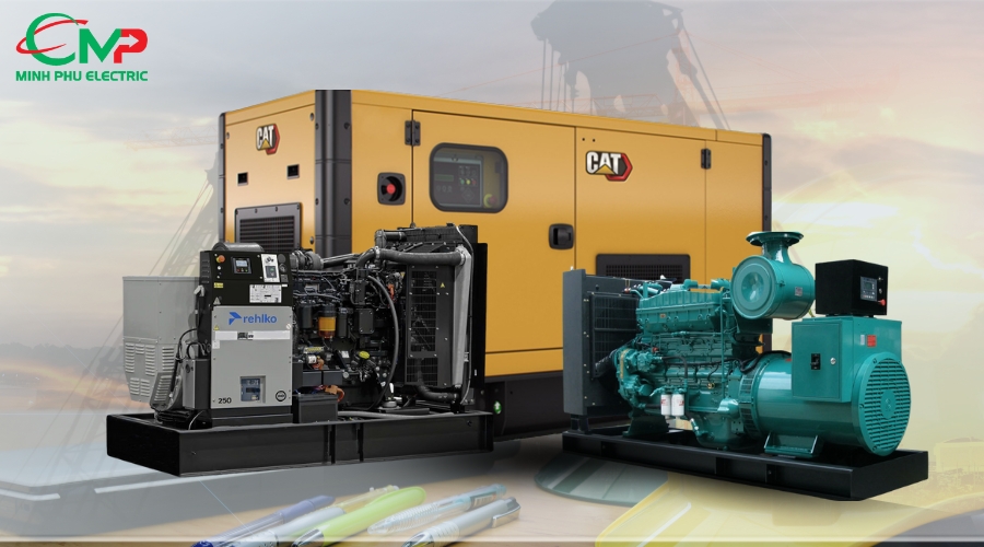 Các thương hiệu máy phát điện Diesel nổi bật