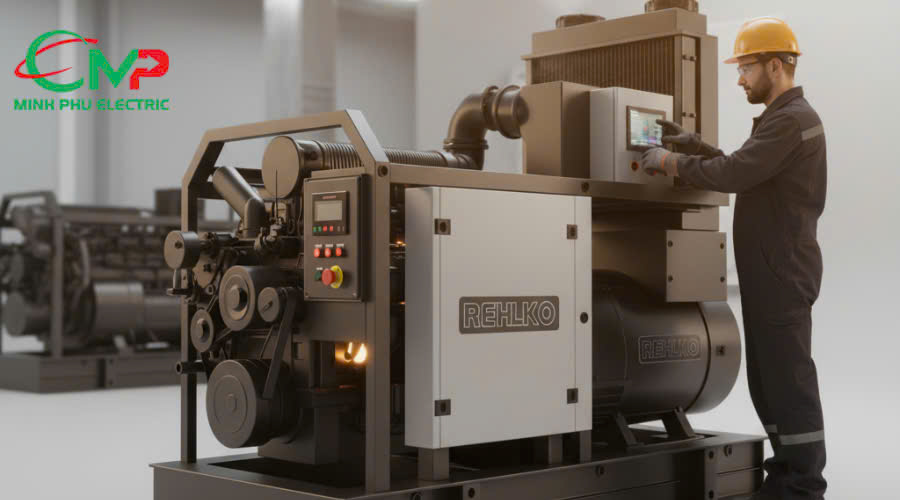 Cách vận hành máy phát điện Rehlko 400kVA