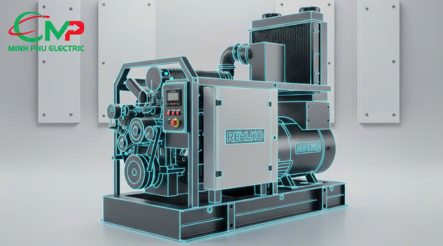 Cấu hình máy phát điện Rehlko 400kVA