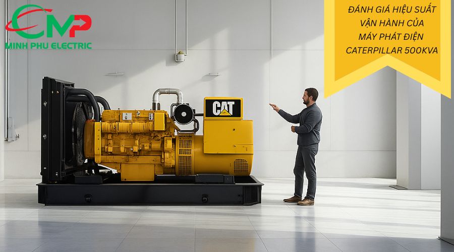 Đánh giá hiệu suất vận hành của máy phát điện Caterpillar 500kVA