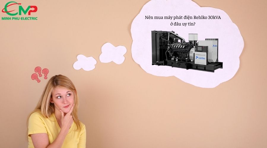 Nên mua máy phát điện Rehlko 30kVA ở đâu uy tín?