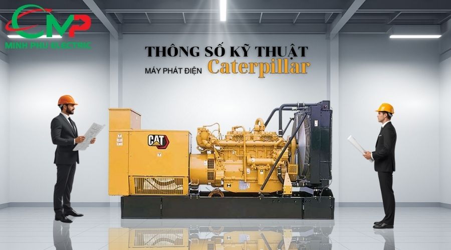 Thông số kỹ thuật máy phát điện Caterpillar 500kVA