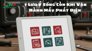 7 lưu ý sống còn khi vận hành máy phát điện