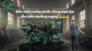 Dấu hiệu máy phát công nghiệp cần bảo dưỡng ngay