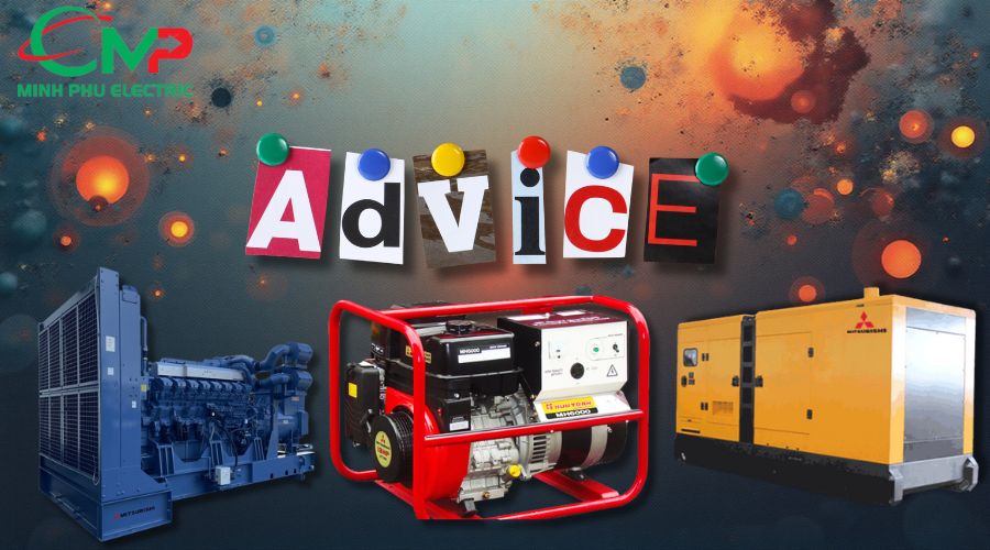 Lời khuyên khi lựa chọn máy phát Mitsubishi