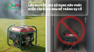 Lời khuyên khi sử dụng máy phát điện gia đình 5kW để tránh sự cố