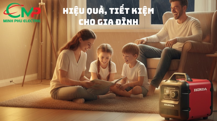 Máy phát điện Honda - Hiệu quả, tiết kiệm cho gia đình