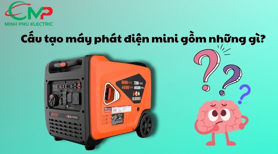 Cấu tạo máy phát điện mini gồm những gì