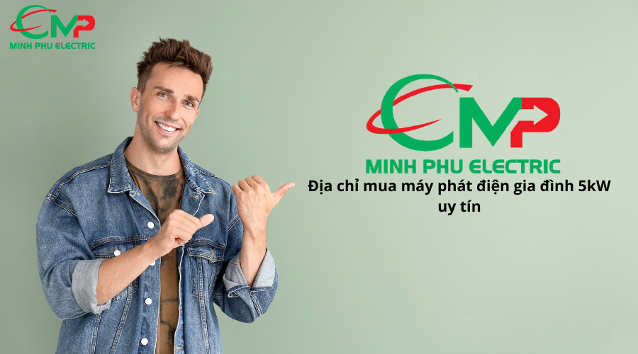 Địa chỉ mua máy phát điện gia đình 5kW uy tín