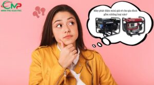 Máy phát điện mini giá rẻ cho gia đình gồm những loại nào?