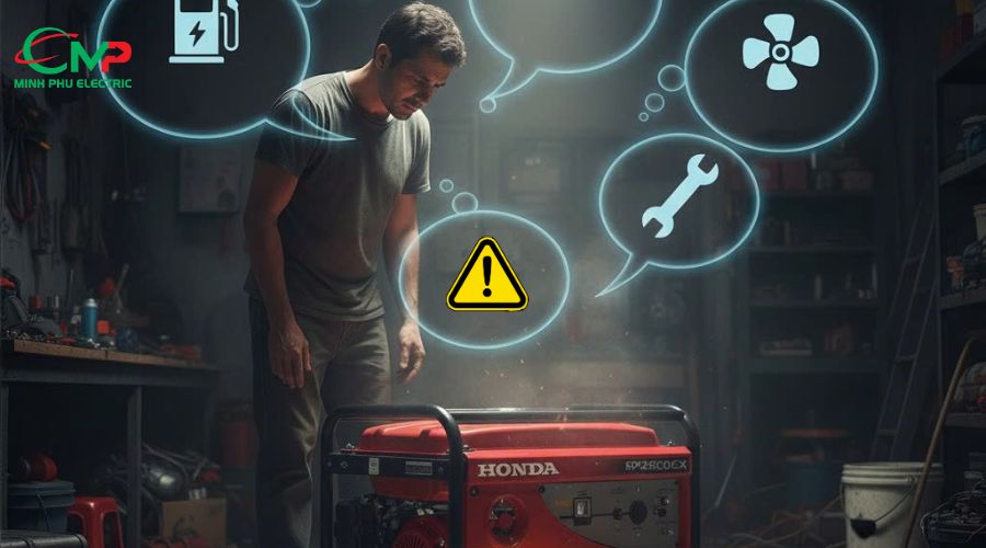  Những nguyên nhân phổ biến khiến máy phát điện 5kW bị nóng mà bạn cần biết