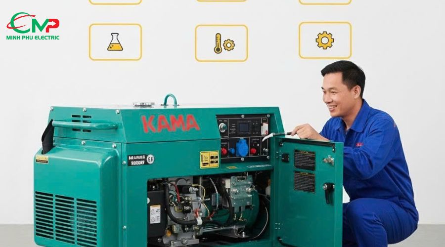 Những yếu tố tổng hợp quyết định độ bền của máy phát điện 3 pha