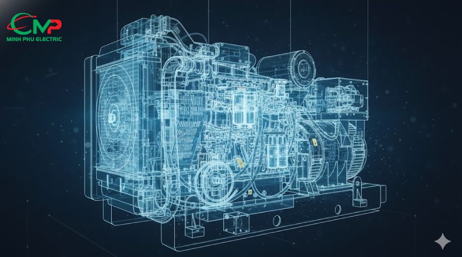 Công nghệ và cấu hình kỹ thuật tạo nên độ bền của máy phát điện Cummins