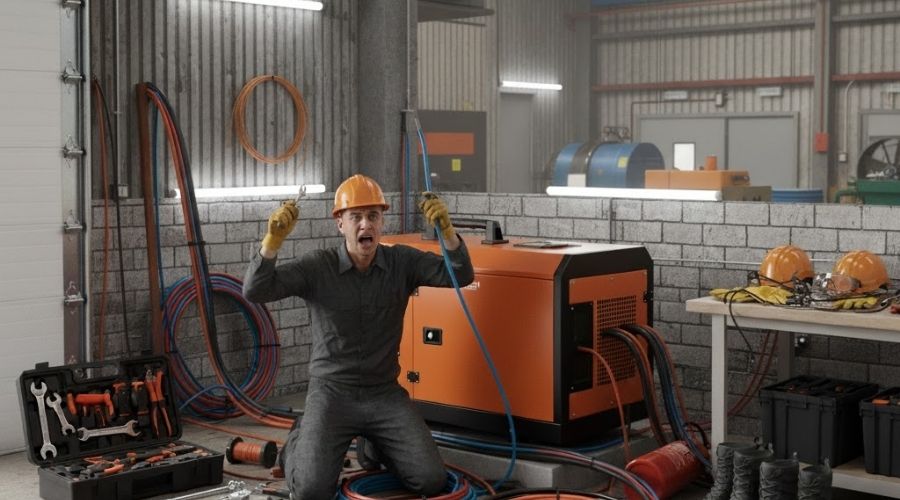 Những lỗi thường gặp nếu chuẩn bị không đúng khi lắp máy phát điện 3 pha