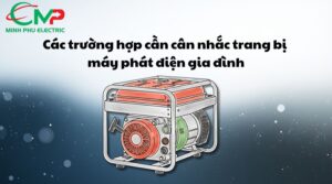 Các trường hợp cần cân nhắc trang bị máy phát điện gia đình