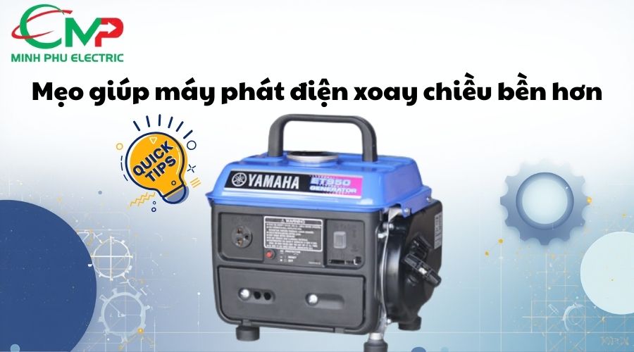Mẹo giúp máy phát điện xoay chiều bền hơn