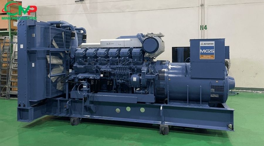 ĐÁNH GIÁ NHANH MÁY PHÁT ĐIỆN MITSUBISHI 1000KVA 2 Đánh giá hiệu suất vận hành thực tế của máy phát điện Mitsubishi 1000kVA