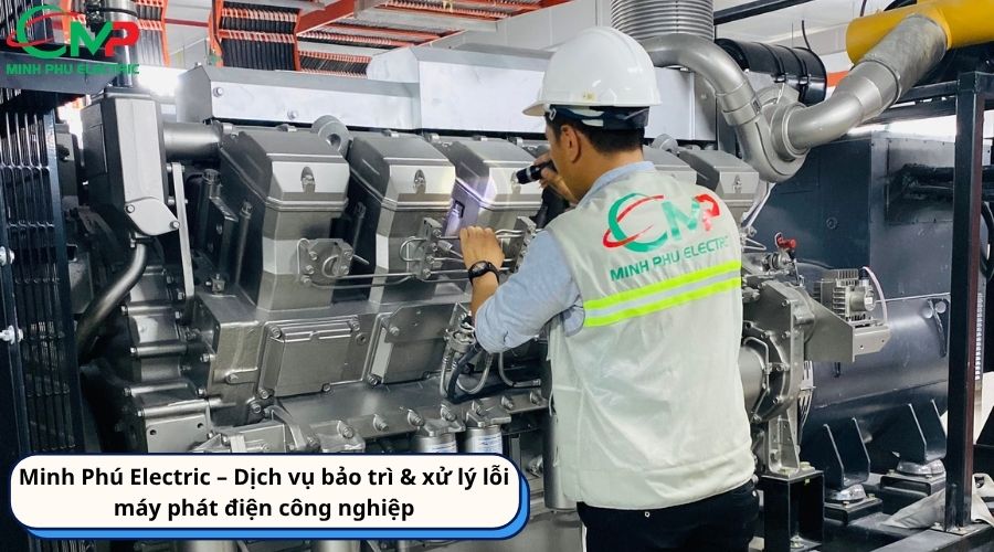 Minh Phú Electric – Dịch vụ bảo trì & xử lý lỗi máy phát điện công nghiệp