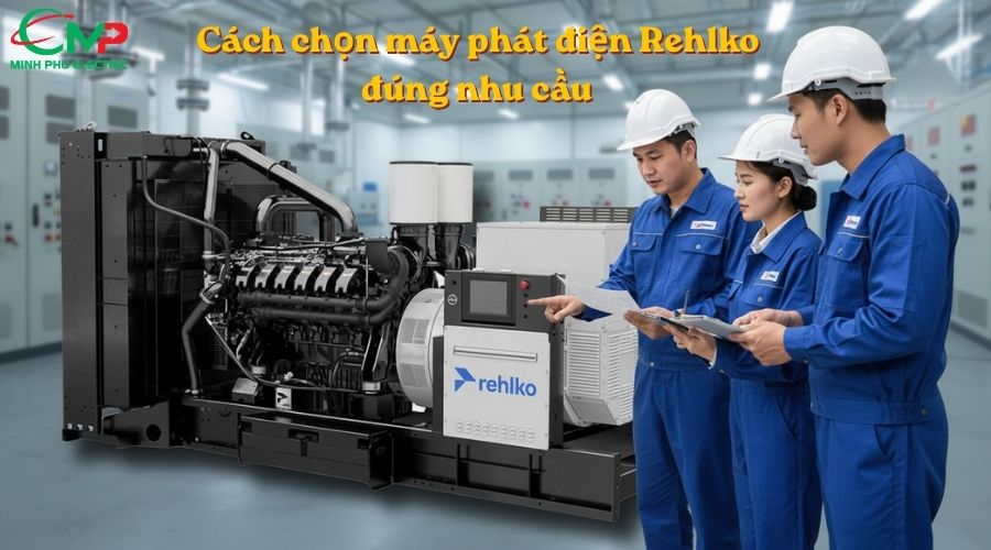 Cách chọn máy phát điện Rehlko đúng nhu cầu