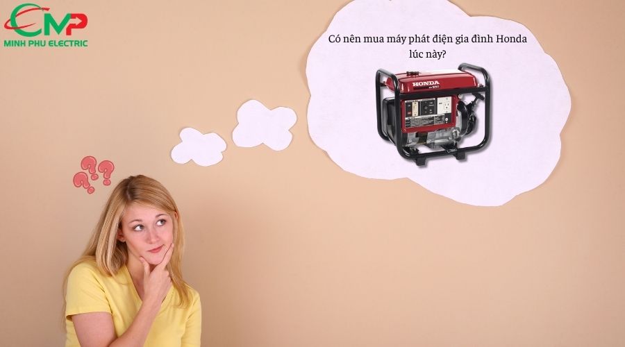 Có nên mua máy phát điện gia đình Honda lúc này?