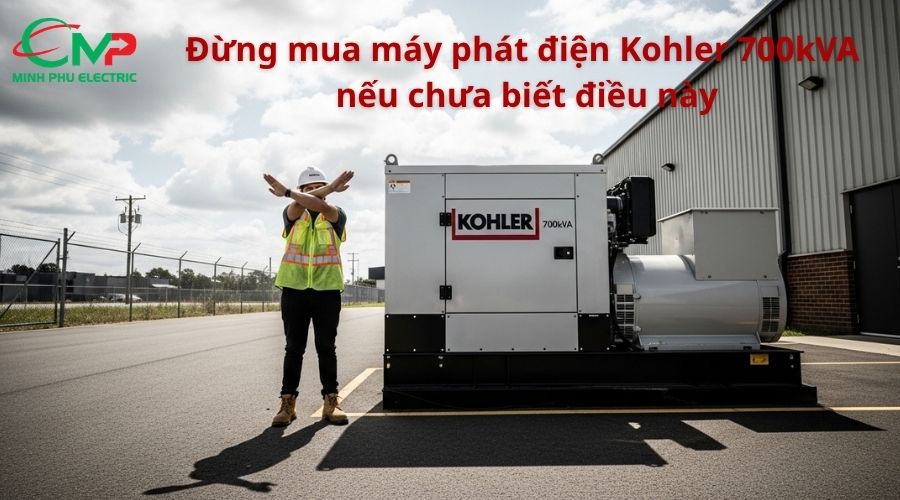 Đừng mua máy phát điện Kohler 700kVA nếu chưa biết điều này