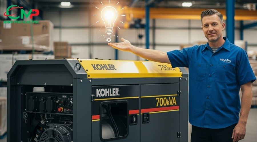 Giải pháp chọn mua máy phát điện Kohler 700kVA tối ưu chi phí