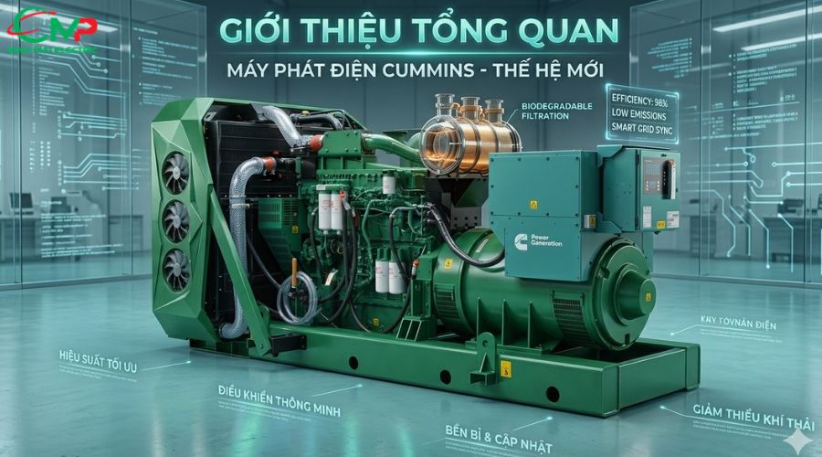 Giới thiệu tổng quan về máy phát điện Cummins