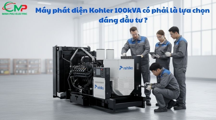Máy phát điện Kohler 100kVA có phải là lựa chọn đáng đầu tư?