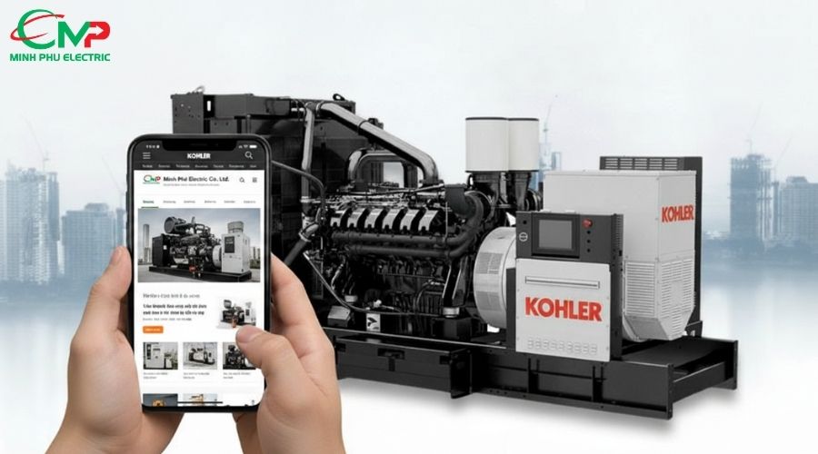 Mua máy phát điện Kohler 300kVA ở đâu uy tín?