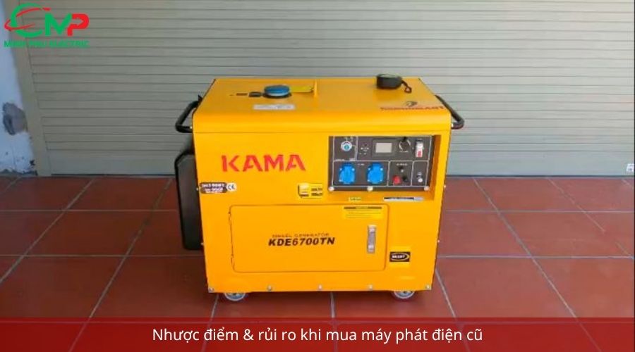 Nhược điểm & rủi ro khi mua máy phát điện cũ