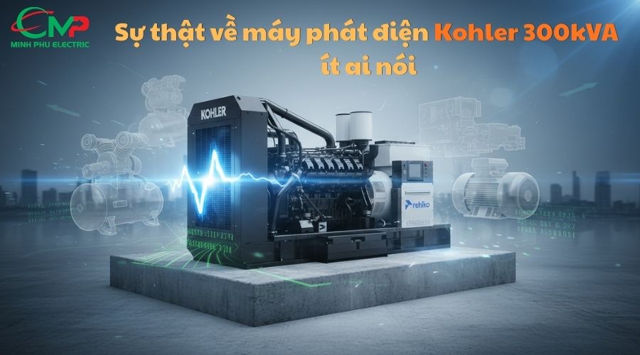 Sự thật về máy phát điện Kohler 300kVA ít ai nói