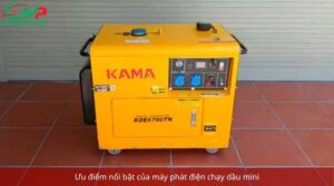 Ưu điểm nổi bật của máy phát điện chạy dầu mini