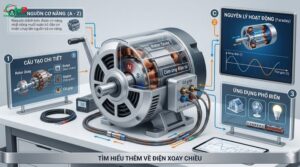 Cơ chế vận hành máy phát điện xoay chiều 1 pha từ A - Z
