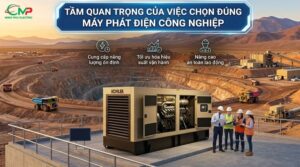 Tầm quan trọng của việc chọn đúng máy phát điện công nghiệp