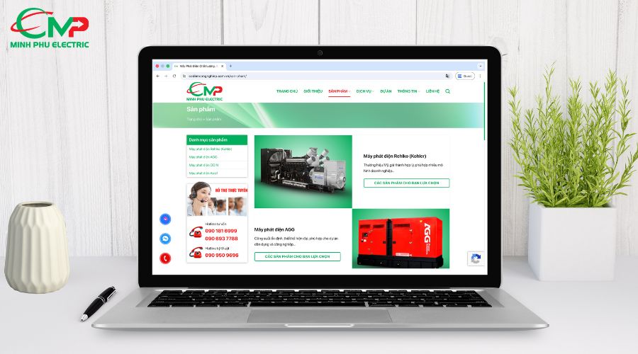 Hướng dẫn liên hệ tư vấn và báo giá máy phát điện Kohler 700kVA tại Minh Phú Electric
